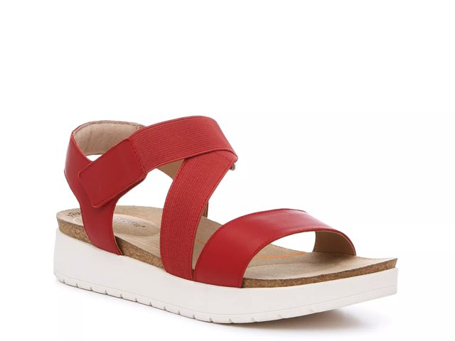 Red hush puppy shoes sales