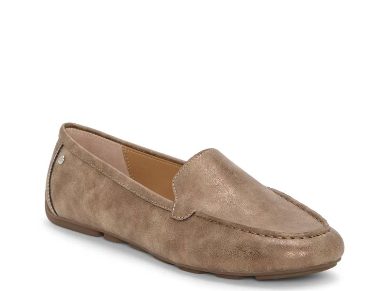 Hush Puppies ベージュ メッシュリボンフラットシューズ37 Hush Puppies ベージュ メッシュリボンフラットシューズ37