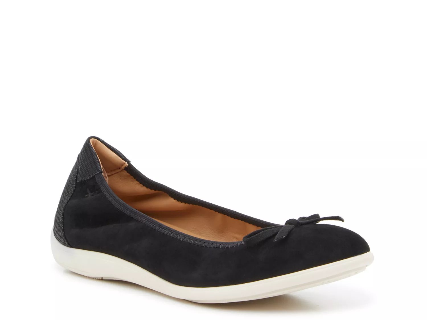 Hush Puppies Tessa Skimmer Flat Women s Black Size 7.5 Flats