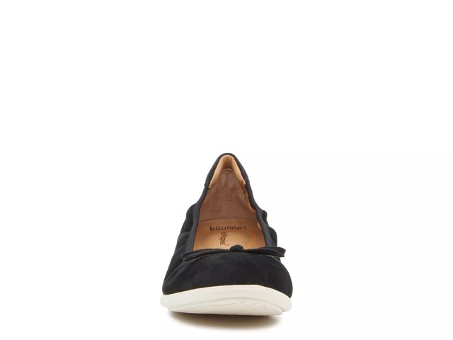 Hush Puppies Tessa Skimmer Flat Women s Black Size 7.5 Flats